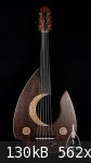 Oud moon 05 electric silent- arabic brown Wenge luthiery face.jpg - 130kB